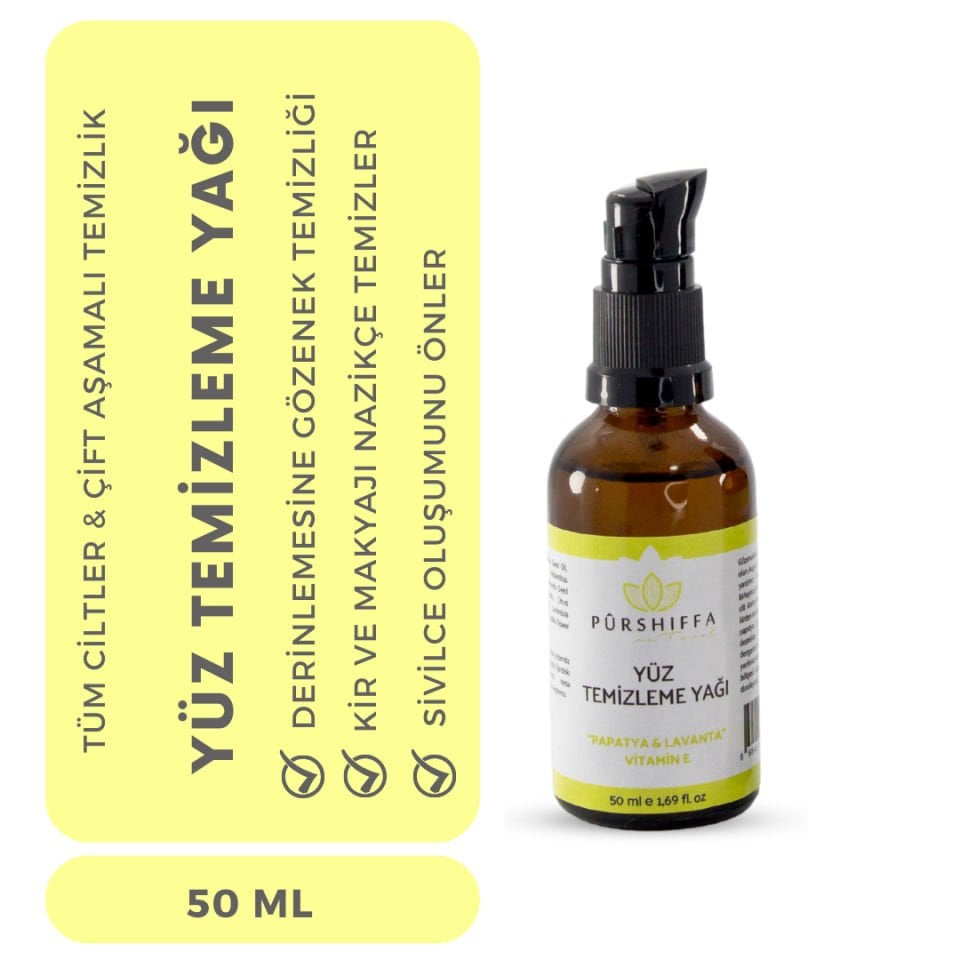 Pürshiffa Yüz Temizleme Yağı 50 ml