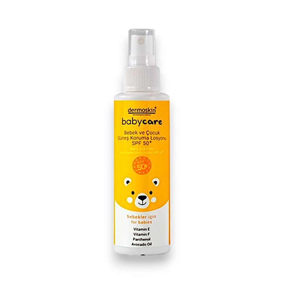 Dermoskin Babycare Bebek ve Çocuk Güneş Koruma Losyonu Spf50+ 100 ml