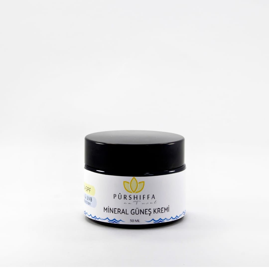 Pürshiffa Mineral Güneş Kremi (Yağ Bazlı) 50 ml