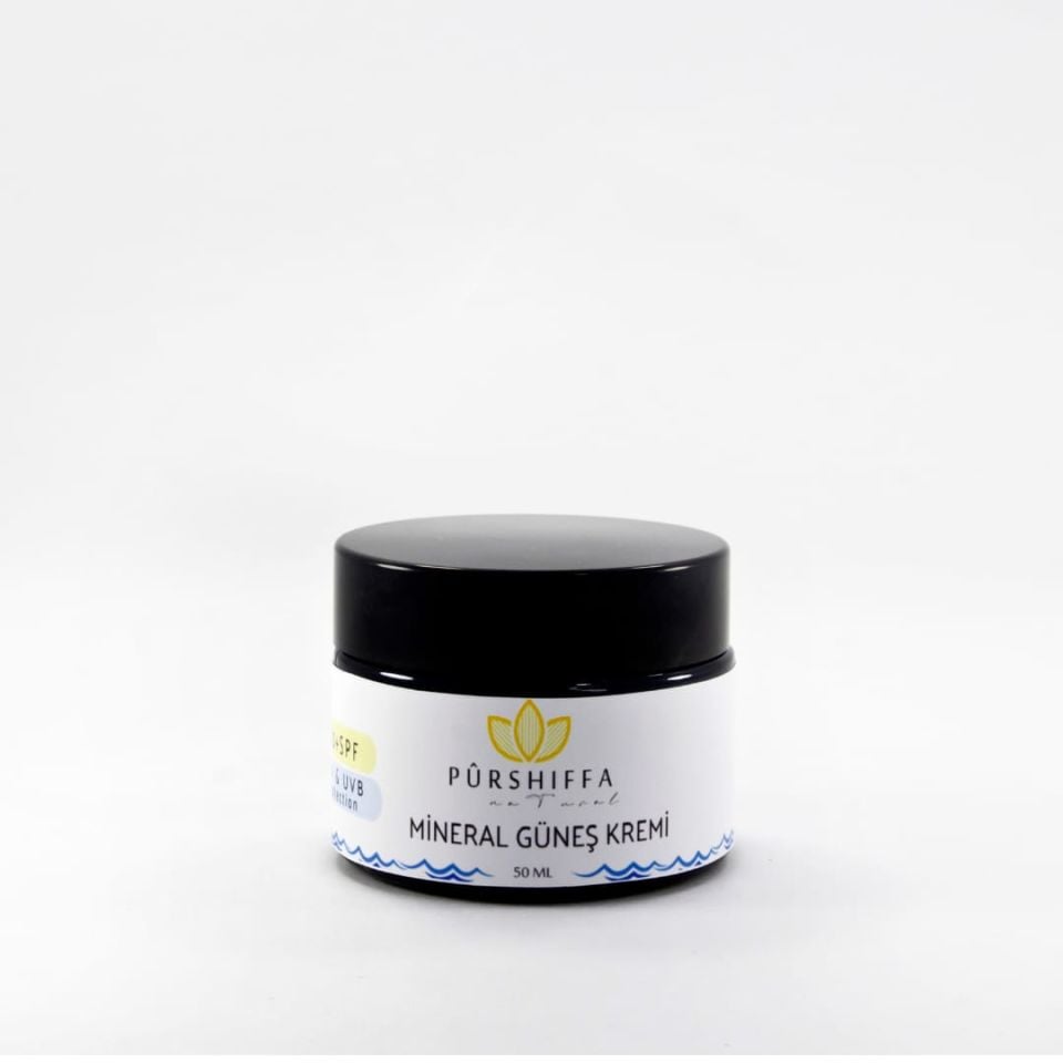 Pürshiffa Mineral Güneş Kremi (Yağ Bazlı) 50 ml
