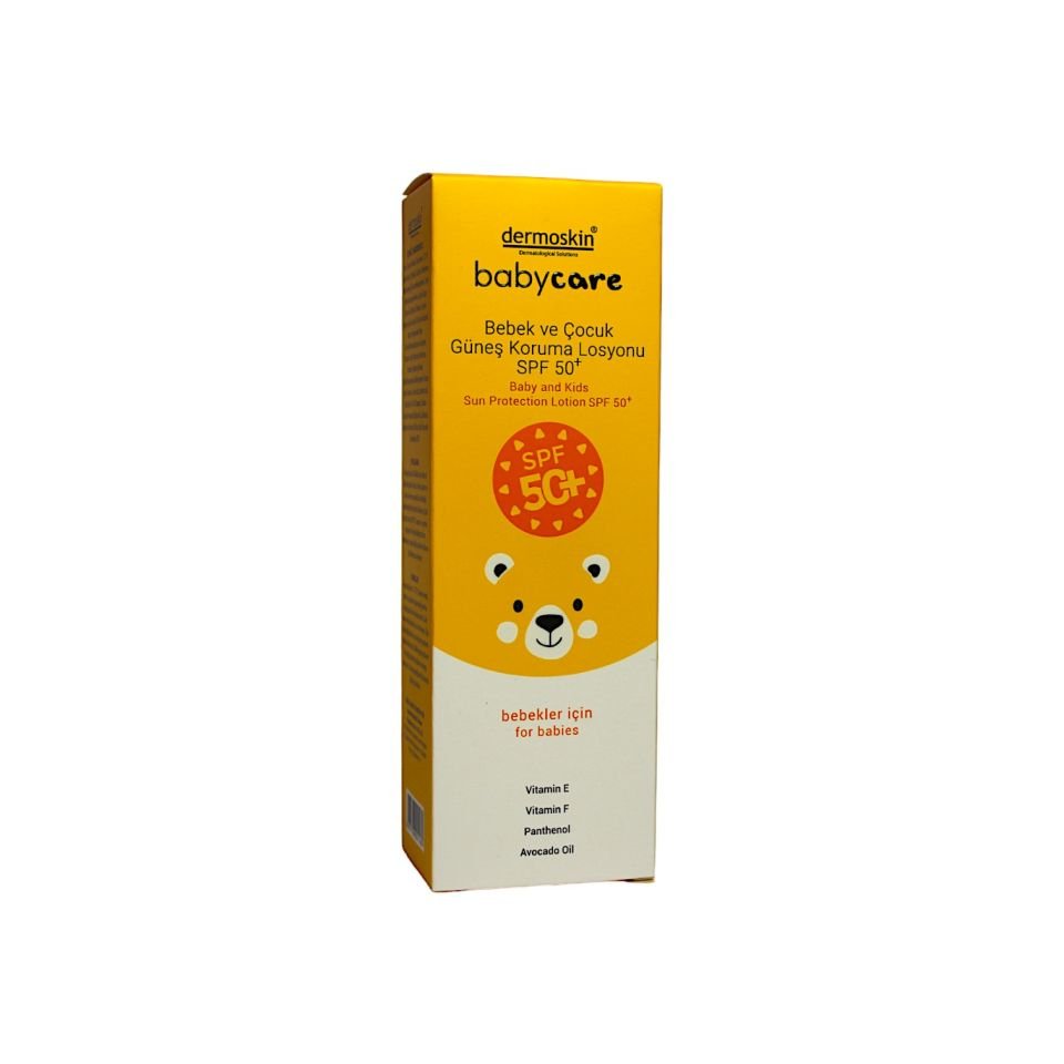 Dermoskin Babycare Bebek ve Çocuk Güneş Koruma Losyonu Spf50+ 100 ml