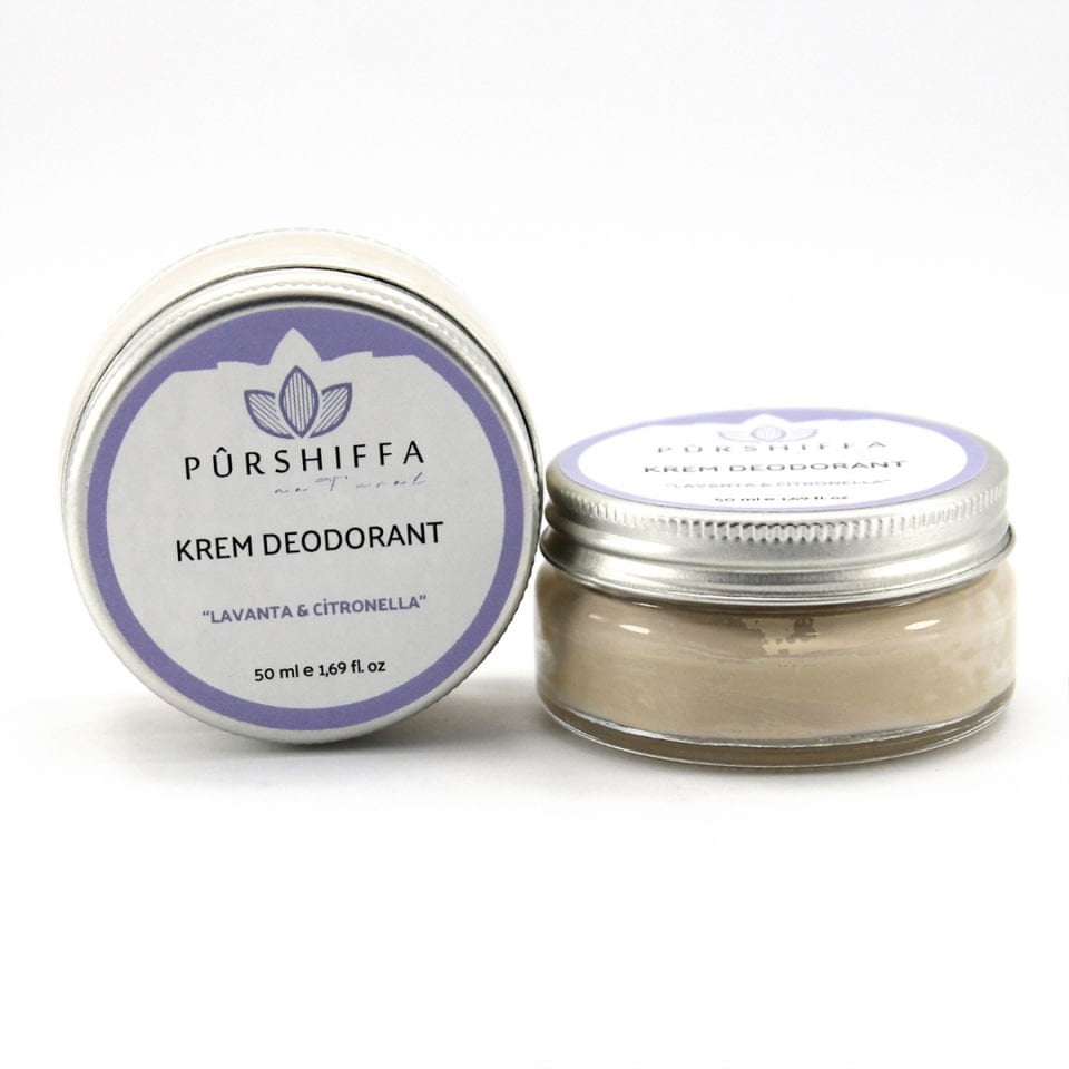 Pürshiffa Krem Deodorant (Lavanta & Citronella) 50 ml