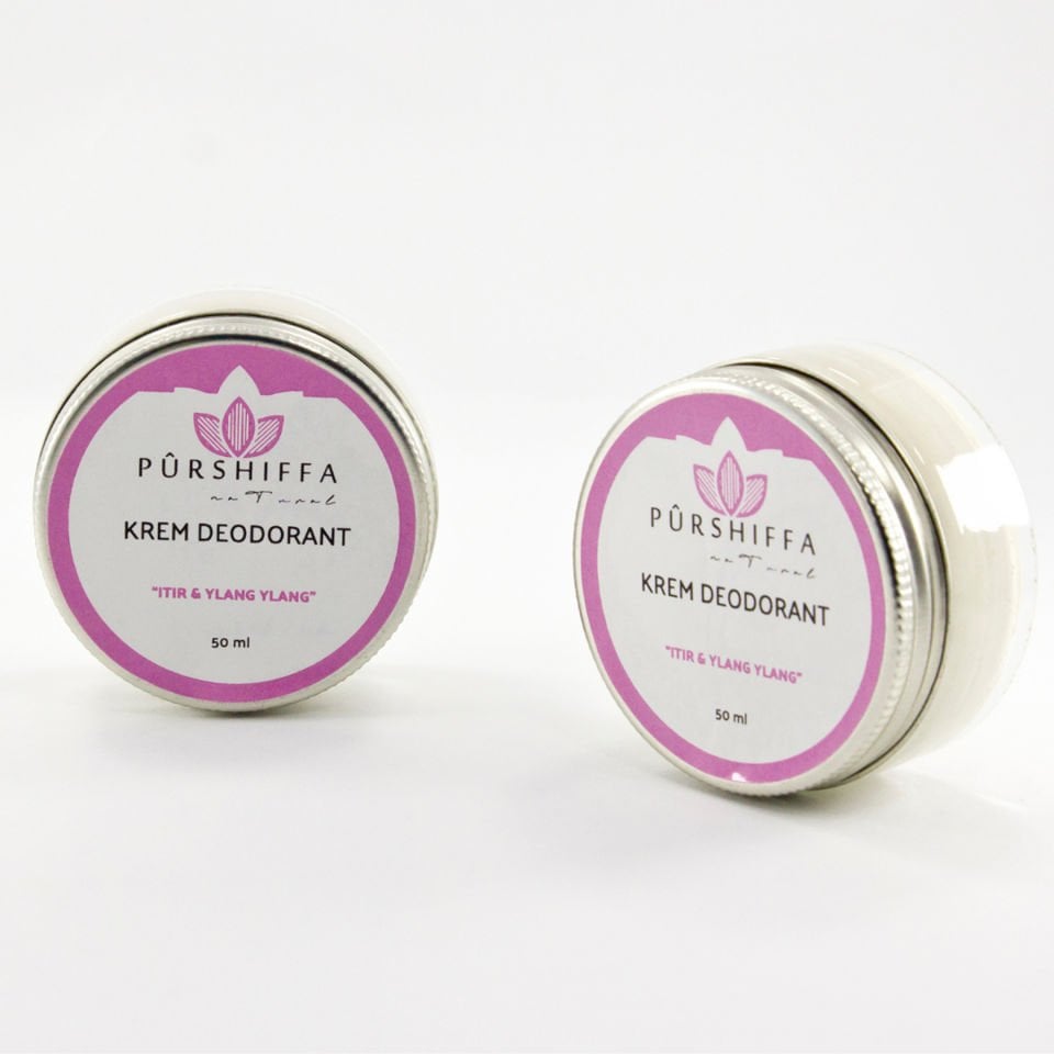 Pürshiffa Krem Deodorant (Itır & Ylang Ylang) 50 ml
