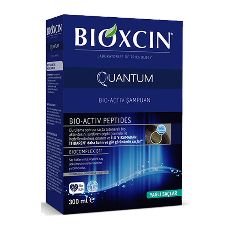 Bioxcin Quantum Yağlı Saçlar İçin Şampuan 300 mL