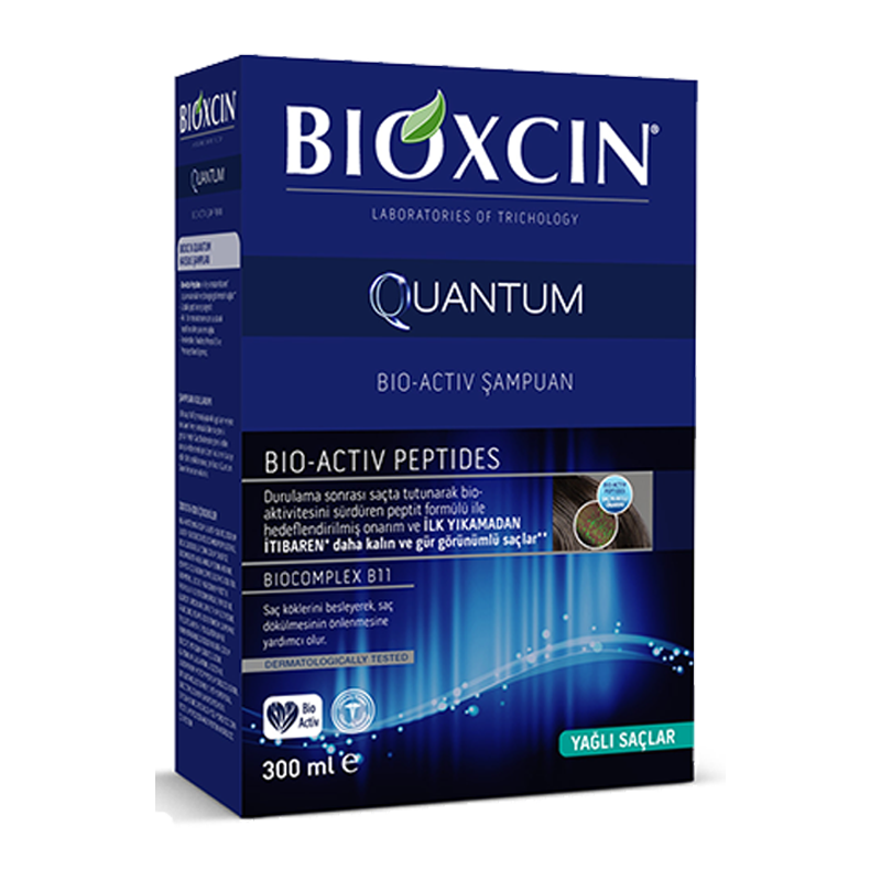 Bioxcin Quantum Yağlı Saçlar İçin Şampuan 300 mL