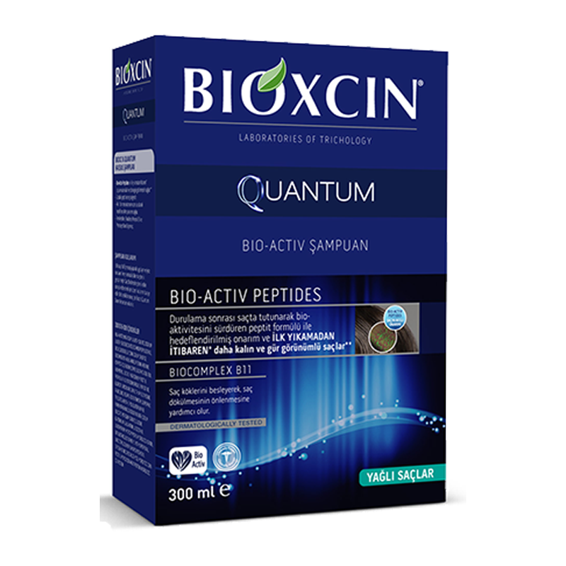 Bioxcin Quantum Yağlı Saçlar İçin Şampuan 300 mL