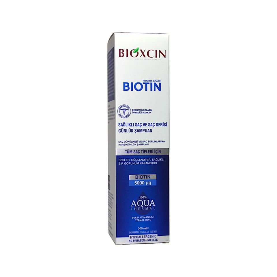 Bioxcin Aqua Termal Biotin Günlük Şampuan 300 mL