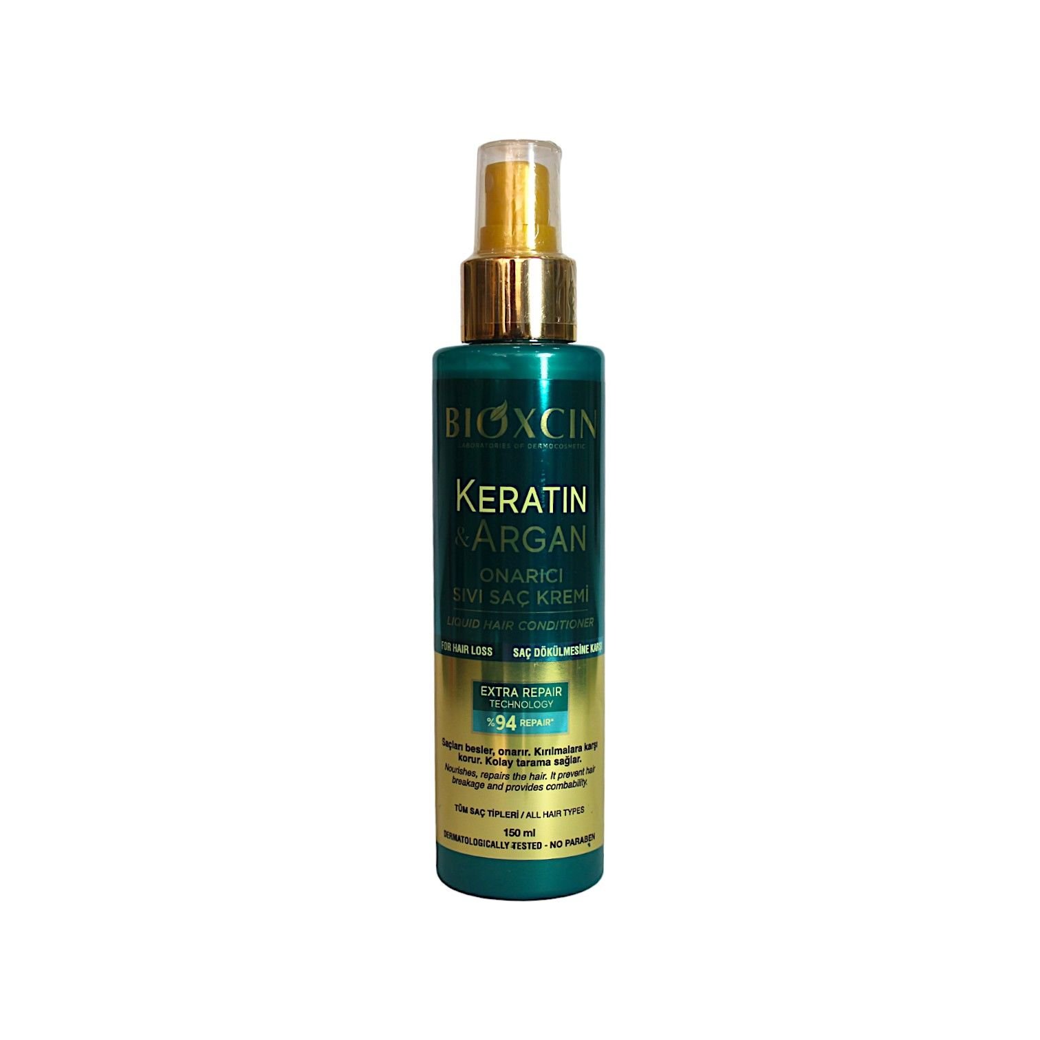 Bioxcin Keratin ve Argan Onarıcı Sıvı Saç Kremi 150 mL