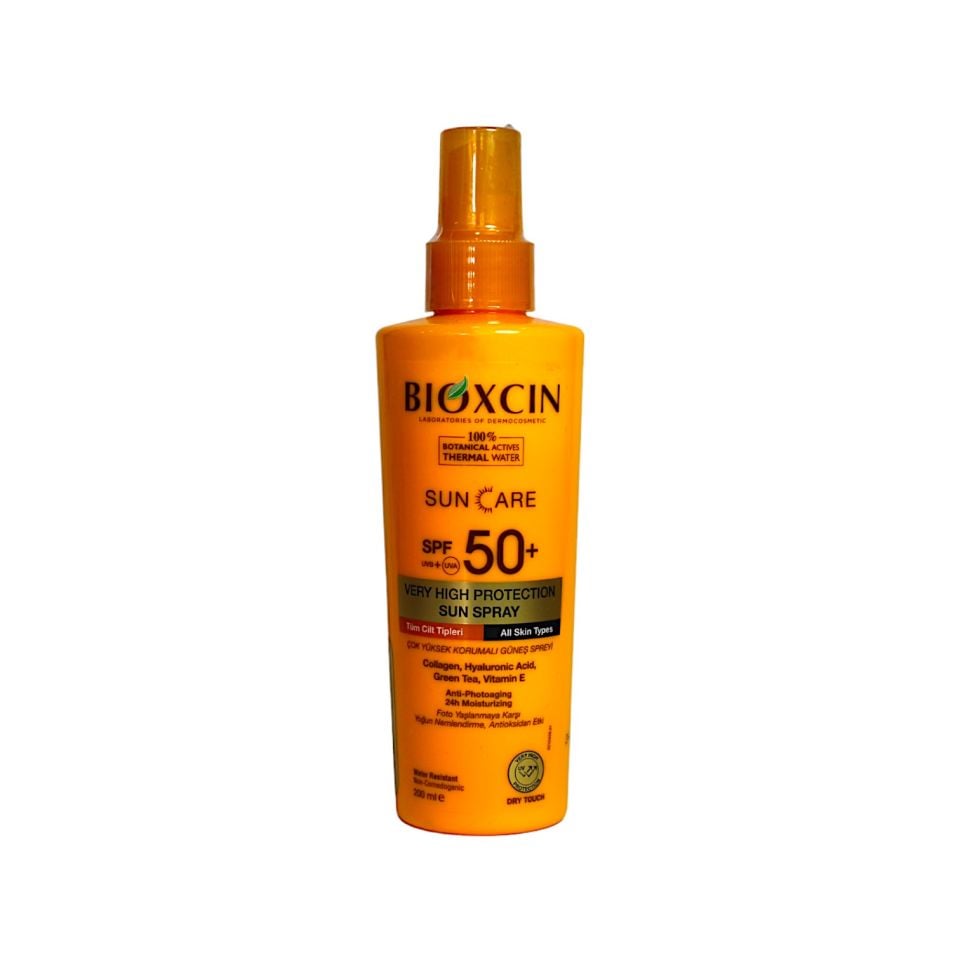 Bioxcin Sun Care Tüm Ciltler için Güneş Spreyi SPF 50+ 200 mL