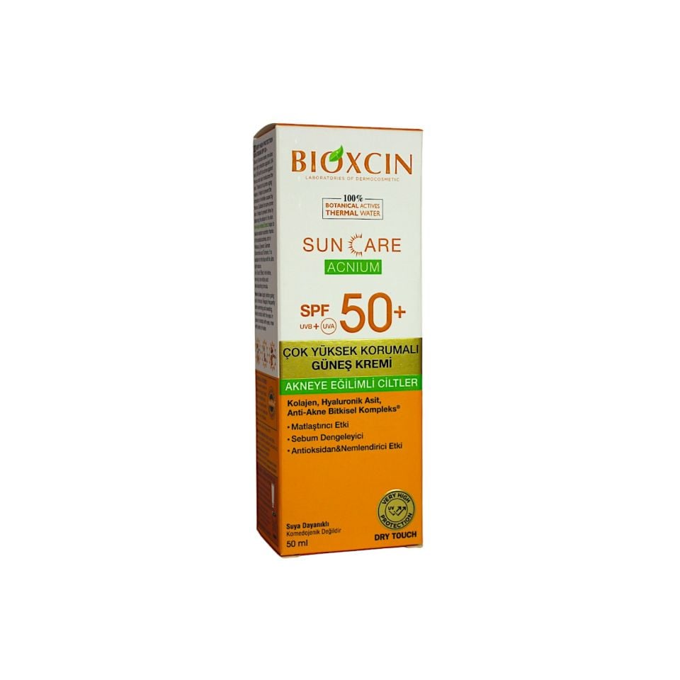Bioxcin Sun Care Akneye Eğilimli Ciltler İçin Spf50+ Güneş Kremi 50 mL
