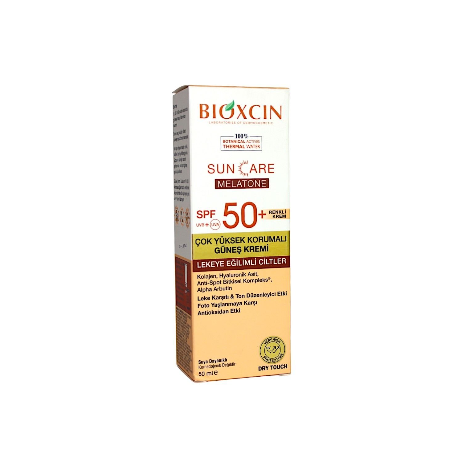 Bioxcin Sun Care Lekeli Ciltler için Güneş Kremi SPF50+ 50 mL (Renkli)
