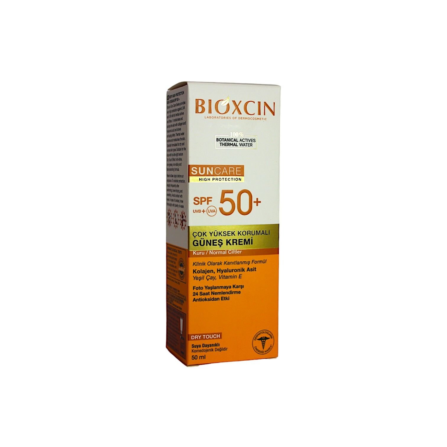 Bioxcin Sun Care Kuru Ciltler için Güneş Kremi SPF50+ 50 mL