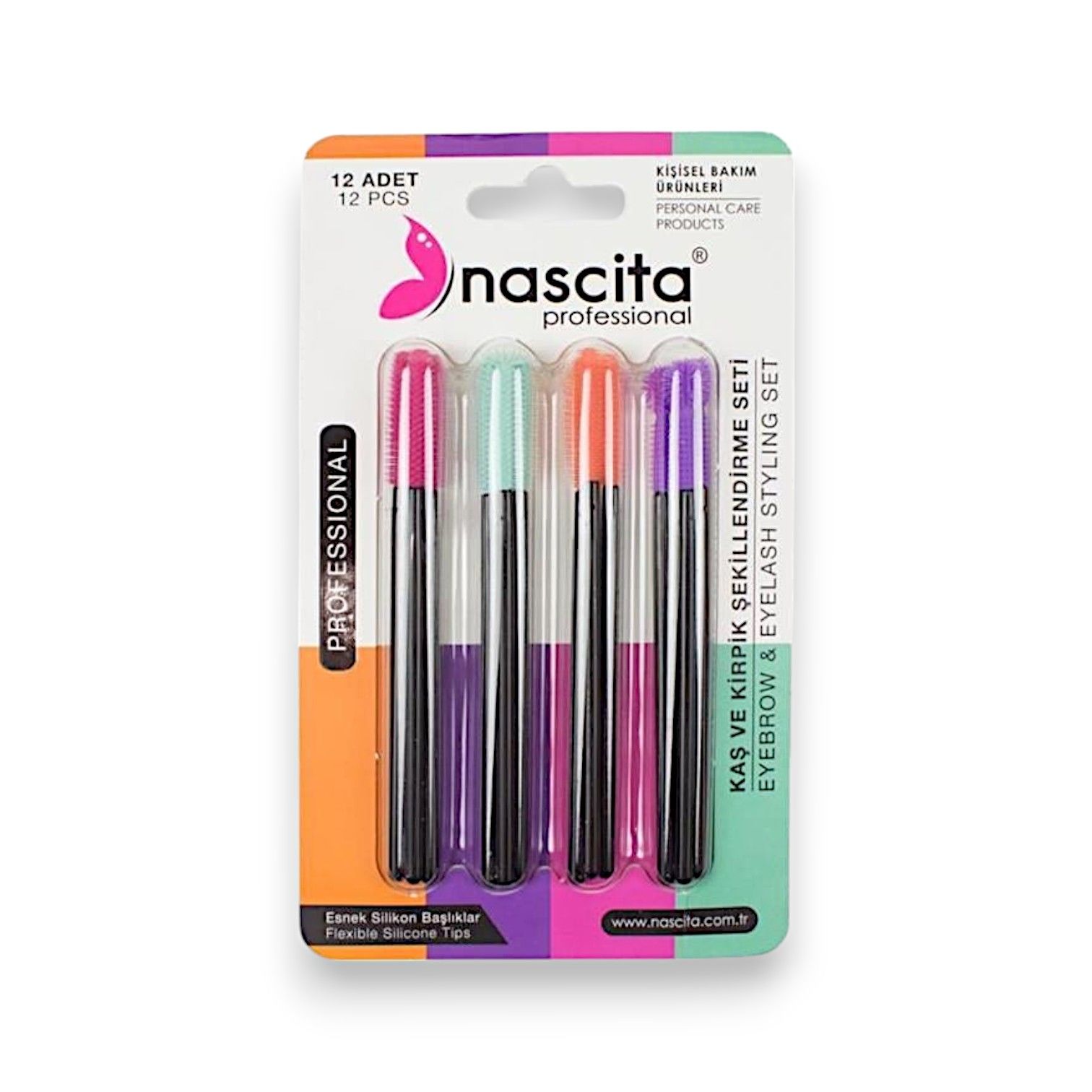 Nascita Kaş ve Kirpik Şekillendirme Seti 12'li