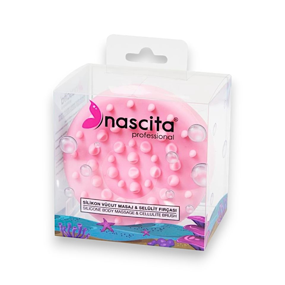 Nascita Silikon Vücut Masaj ve Fırçası