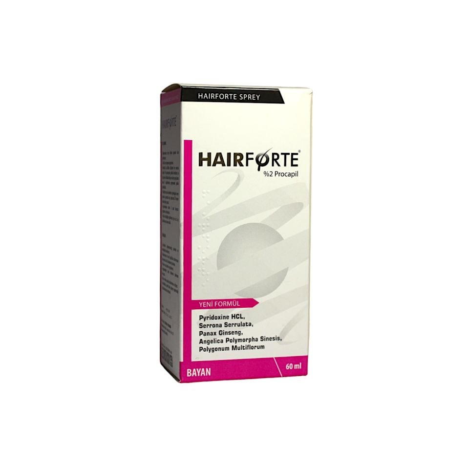 Hair Forte Sprey Kadın %2 Procapil 60 mL