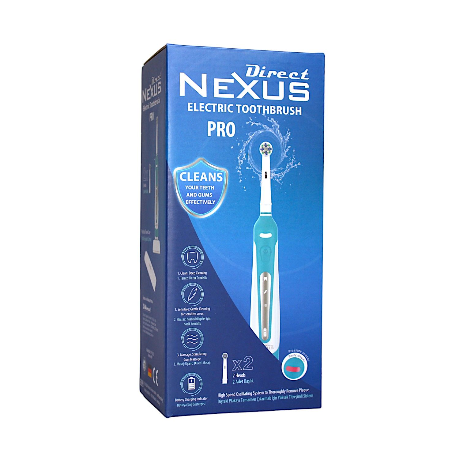 Direct Nexus Elektrikli Pro Diş Fırçası