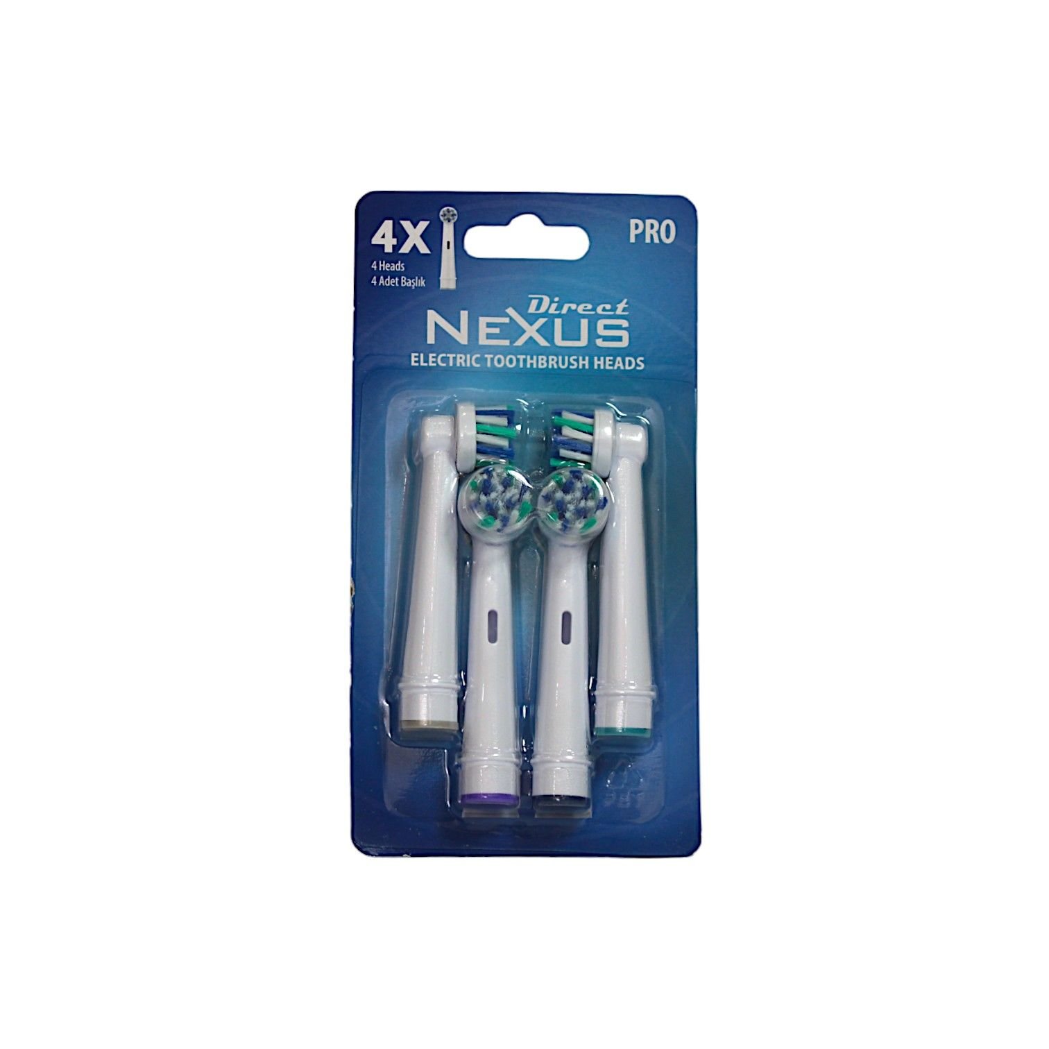 Direct Nexus Elektrikli Diş Fırçası Yedek Başlık MEDİUM 4 Adet