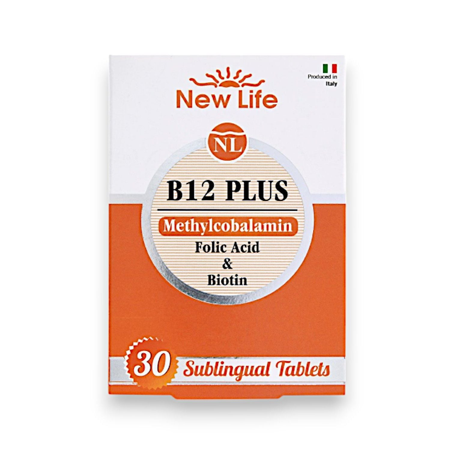 New Life B12 Plus Folik Asit ve Biotin İçeren Takviye Edici 30 Tablet