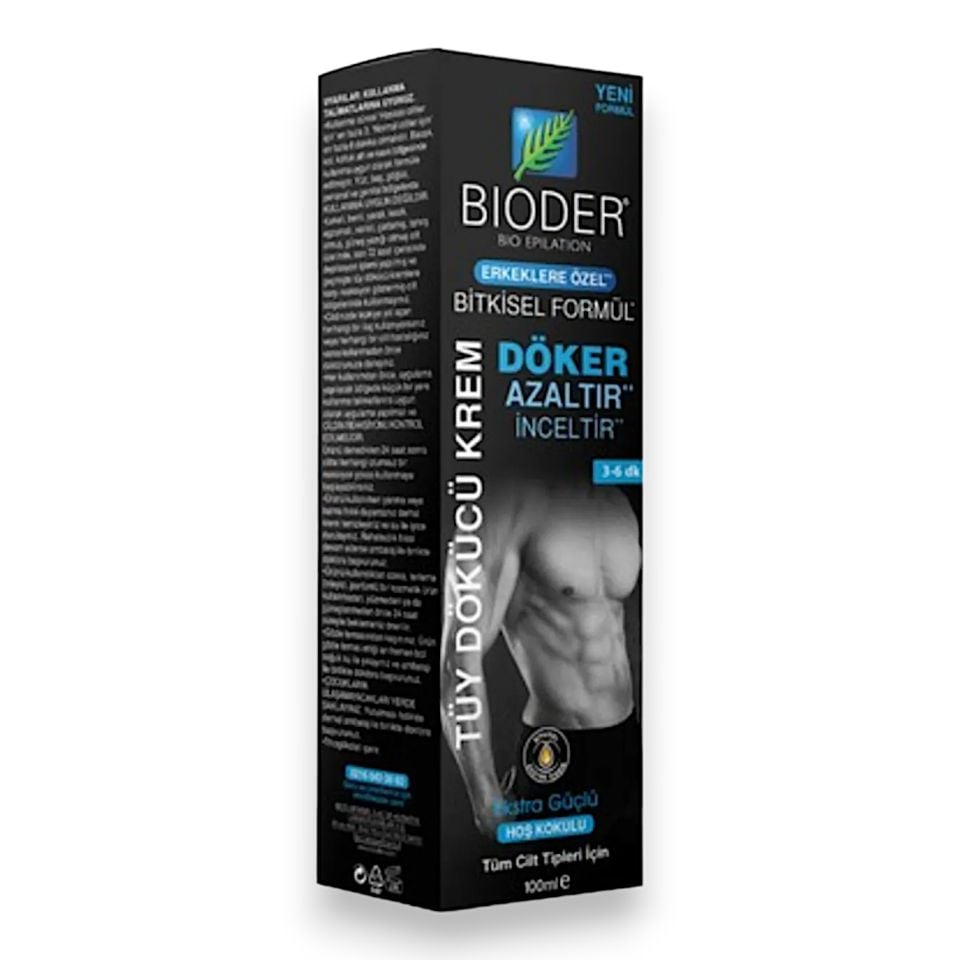 Bioder Erkekler İçin Tüy Dökücü Krem 100 mL