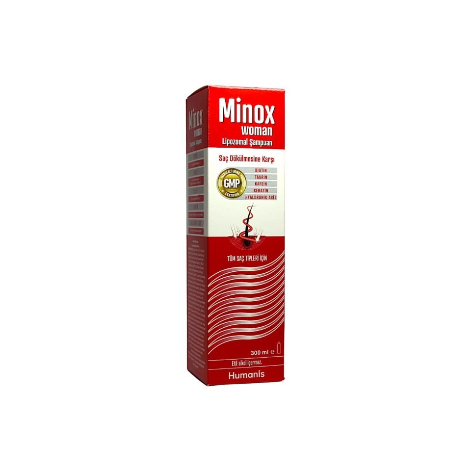 Minox Woman Saç Dökülmesine Karşı Lipozomal Şampuan 300 mL