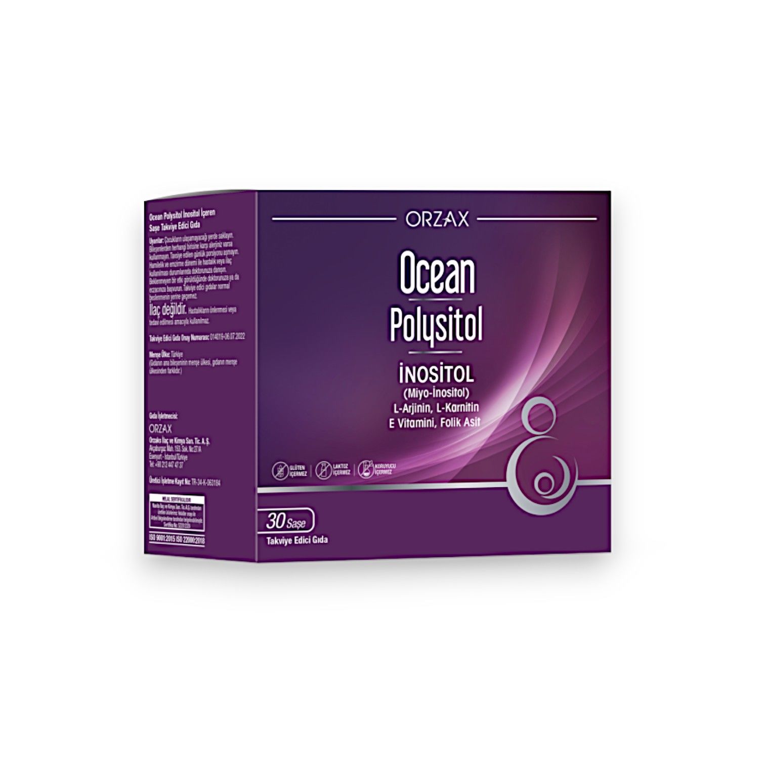 Orzax Ocean Polysitol Takviye Edici Gıda 30 Saşe