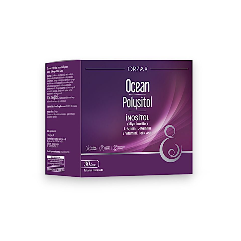Orzax Ocean Polysitol Takviye Edici Gıda 30 Saşe