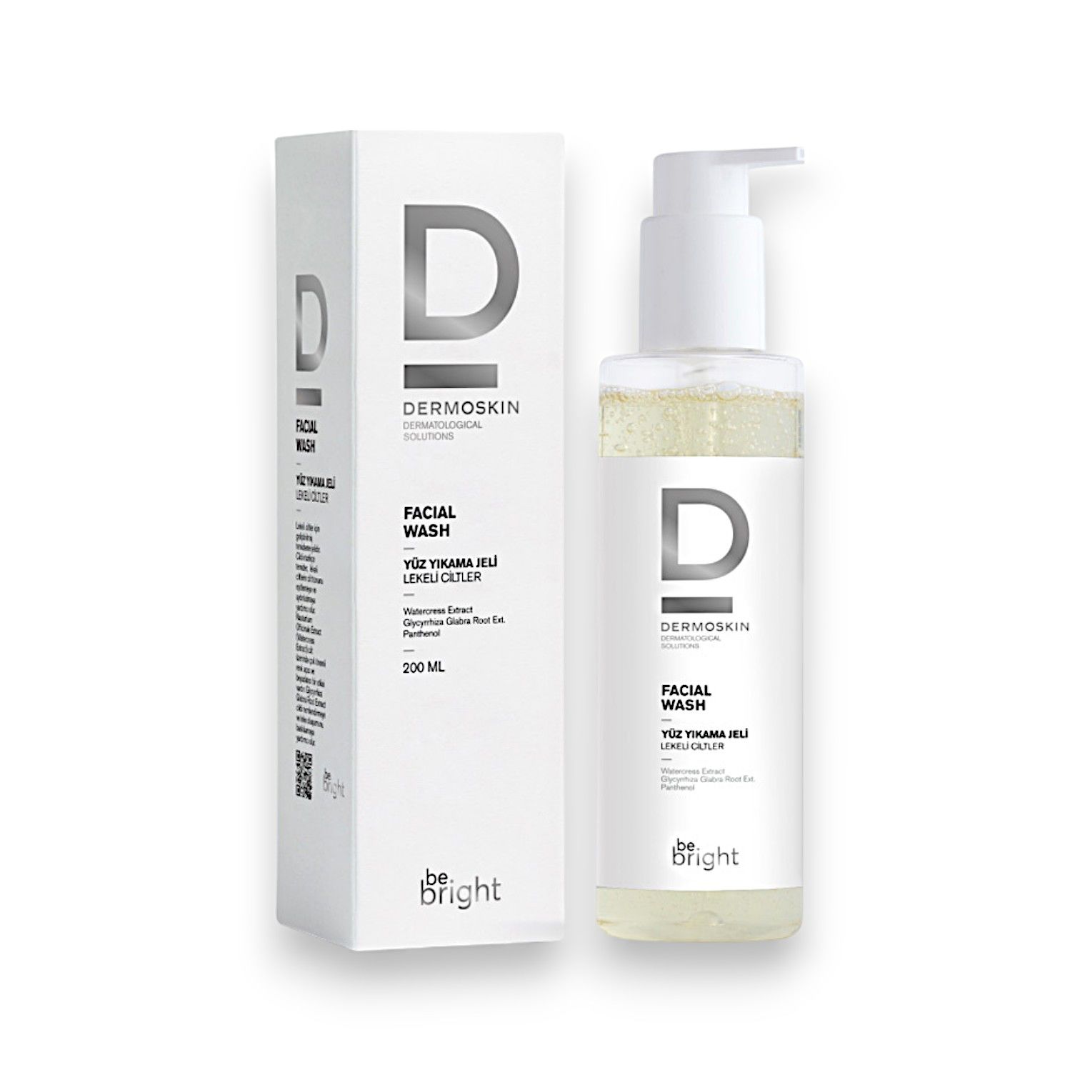 Dermoskin Lekeli Ciltler İçin Yüz Yıkama Jeli 200 ml