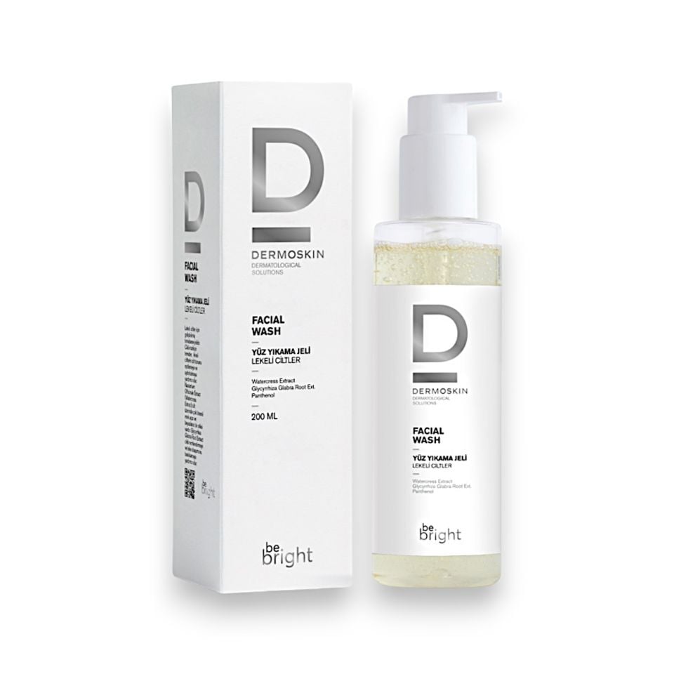 Dermoskin Lekeli Ciltler İçin Yüz Yıkama Jeli 200 ml