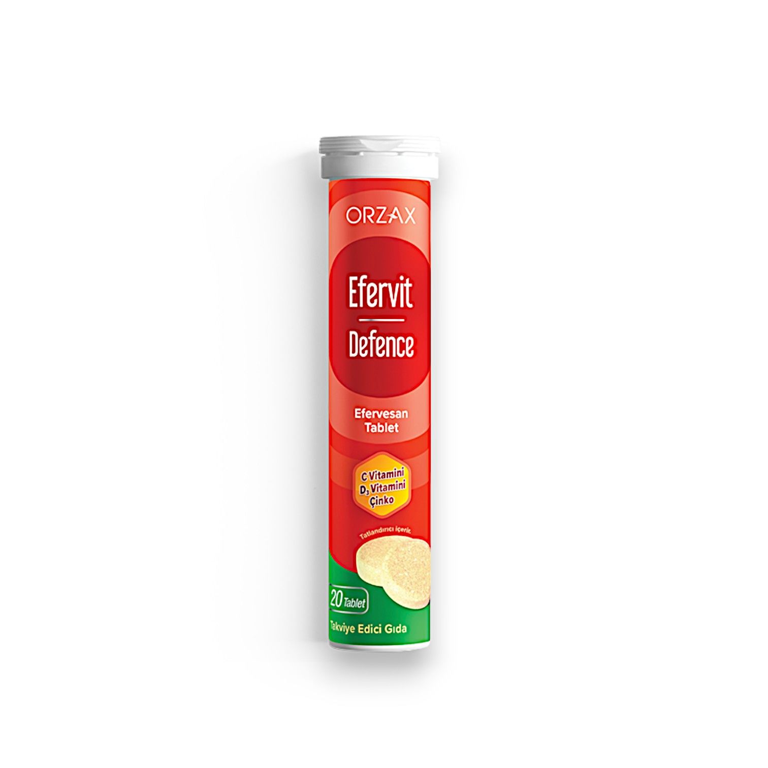 Orzax Efervit Defence 20 Efervesan Tablet