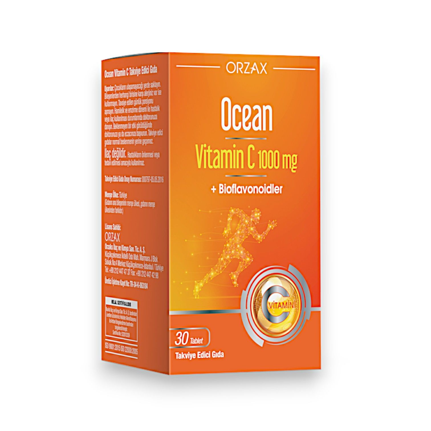Ocean Vitamin C 1000 mg 30 Tablet