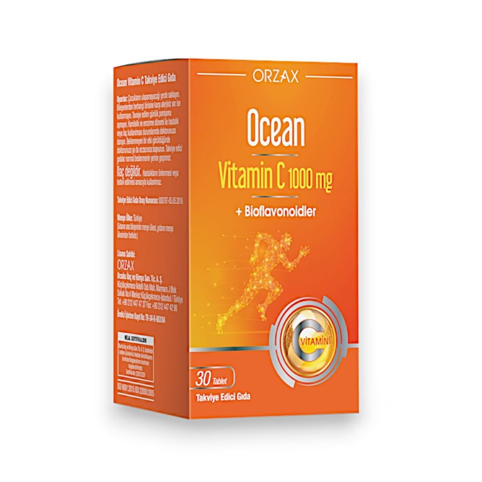 Ocean Vitamin C 1000 mg 30 Tablet