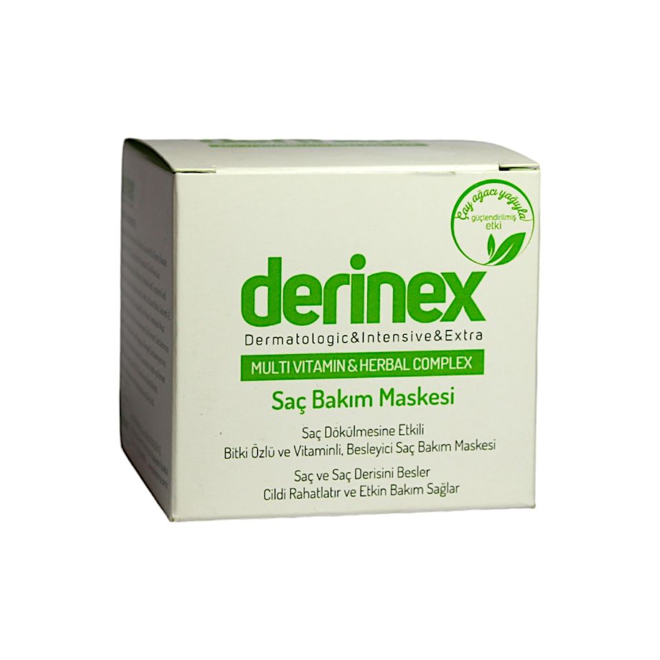 Derinex Saç Derisi Bakım Maskesi - Besleyici ve Arındırıcı 120 mL