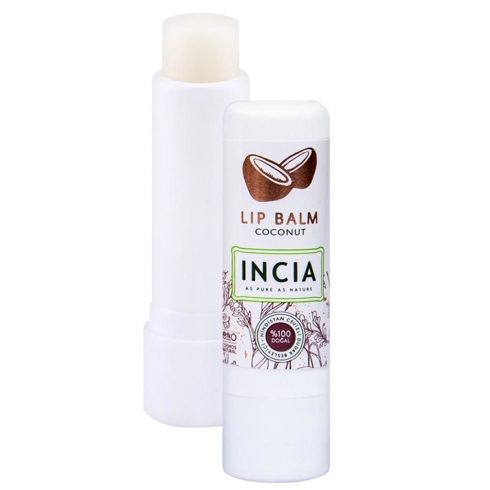 INCIA Doğal Hindistan Cevizli Dudak Besleyici 6gr