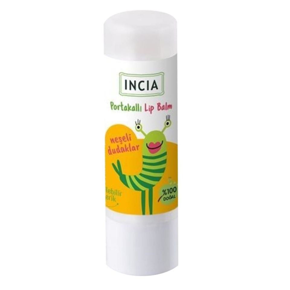 INCIA Kids Portakallı Doğal Dudak Besleyici 6 gr