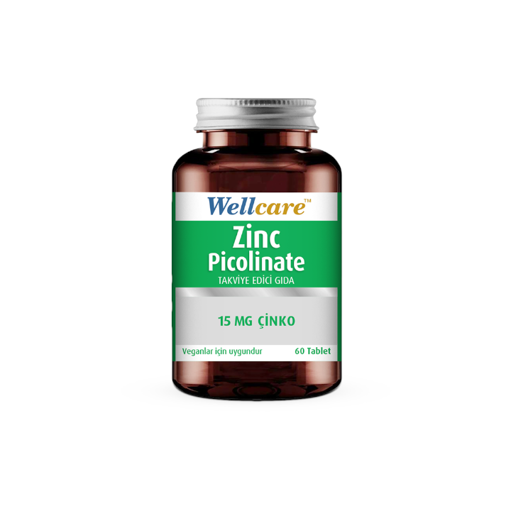 Wellcare Çinko Pikolinat 15 mg 60 Kapsül