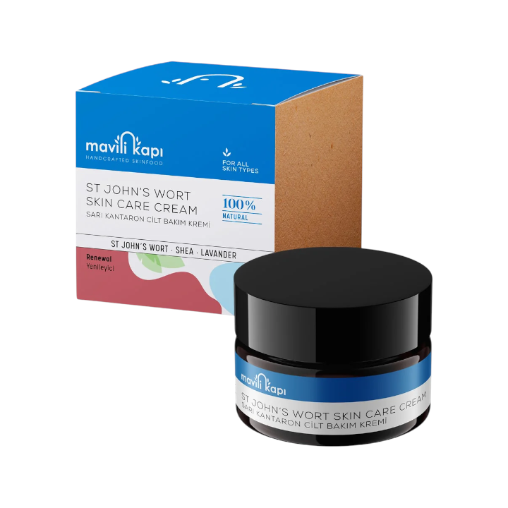 Mavili Kapı Sarı Kantaron Cilt Bakım Kremi 30 ml