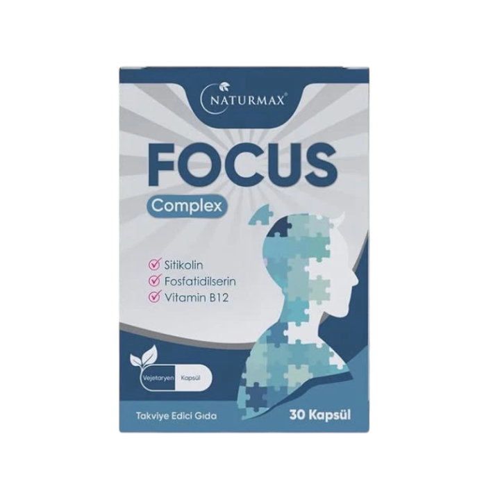 Naturmax Focus Complex 30 Kapsül