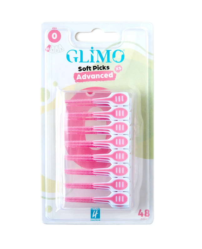 Glimo Silikonlu Arayüz Fırçası XS 48 Adet