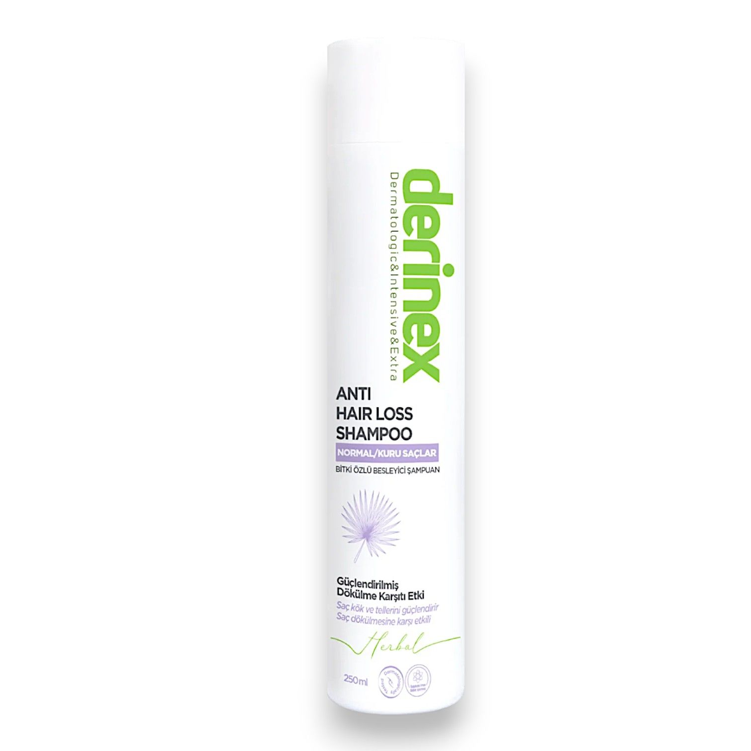 Derinex Saç Dökülmesi Karşıtı Şampuan 250 mL (Normal ve Kuru)