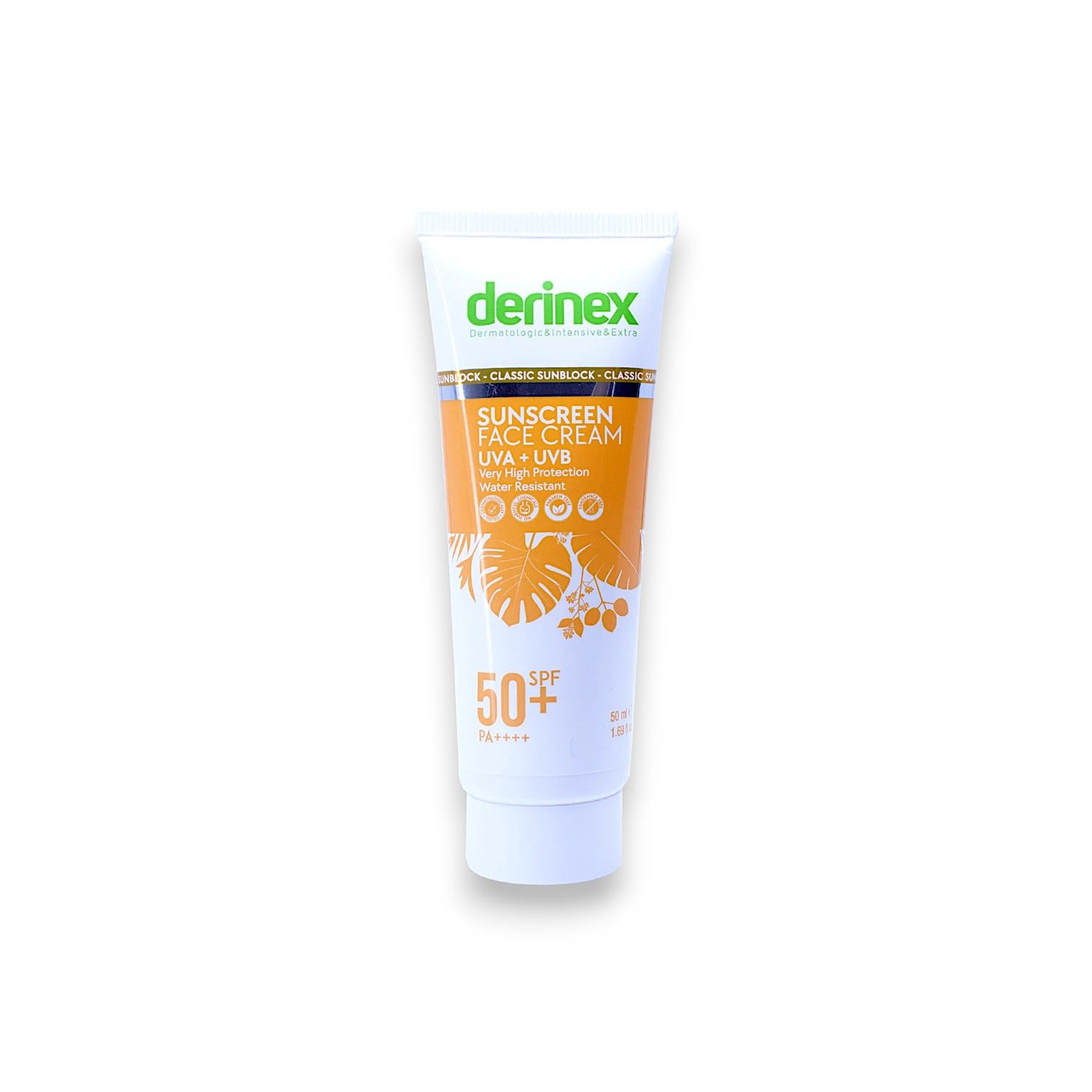 Derinex Tüm Ciltler İçin Güneş Koruyucu Krem 50 mL