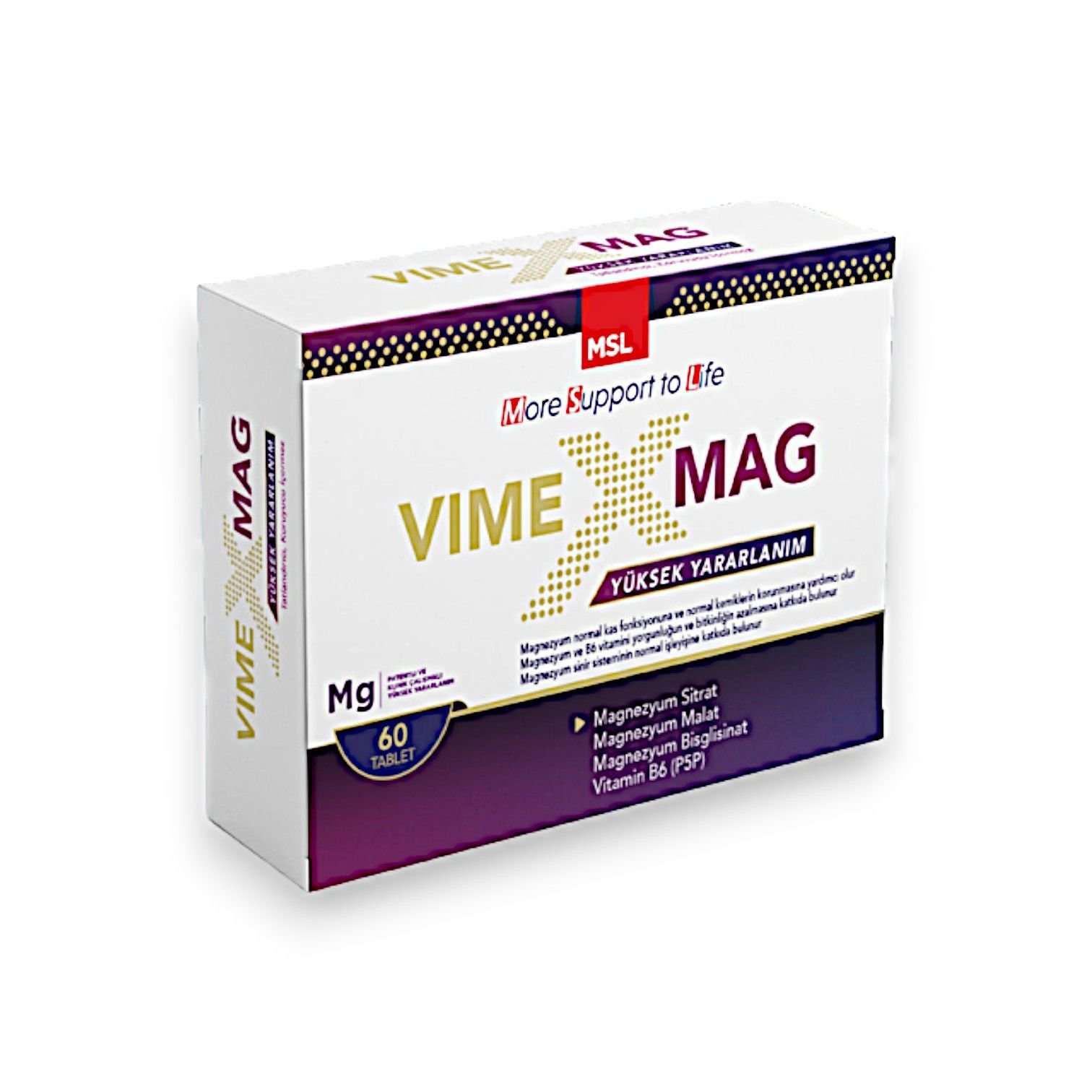 MSL Vimex Mag 60 Tablet