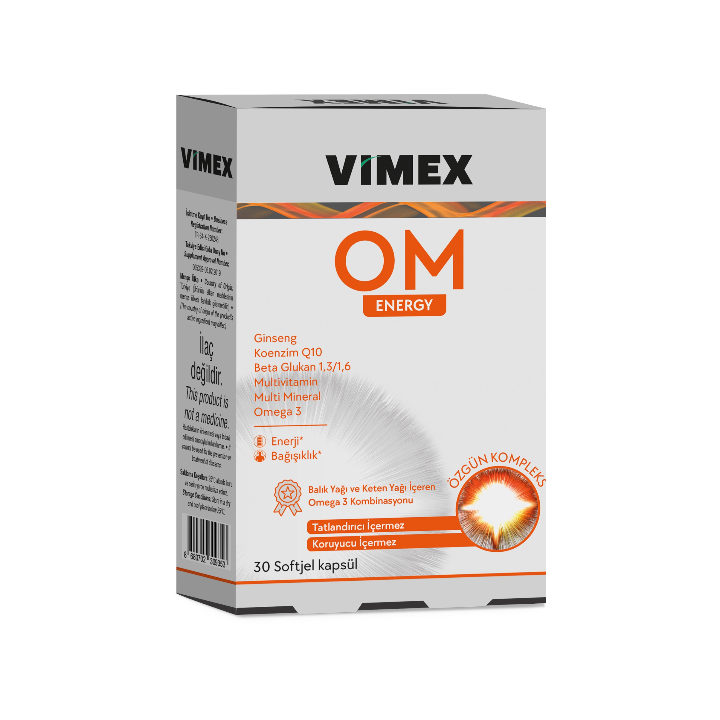 Vimex-Om Energy 30 Kapsül