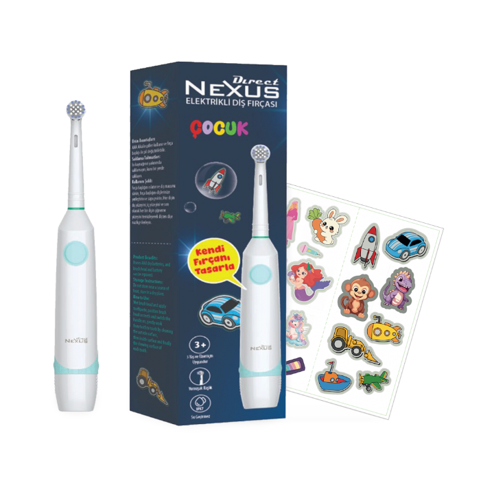 Direct Nexus Elektrikli Çocuk Diş Fırçası