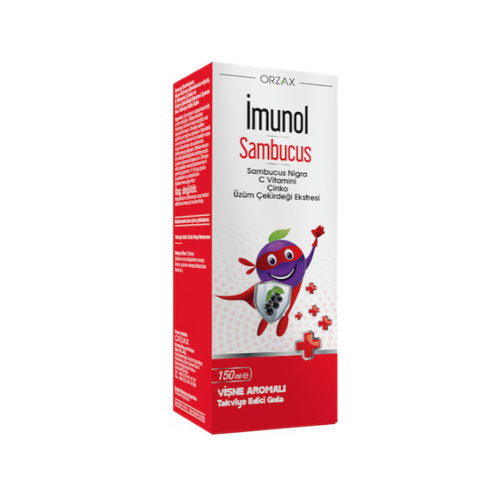 Orzax Ocean İmunol Sambucus Şurup 150 ml