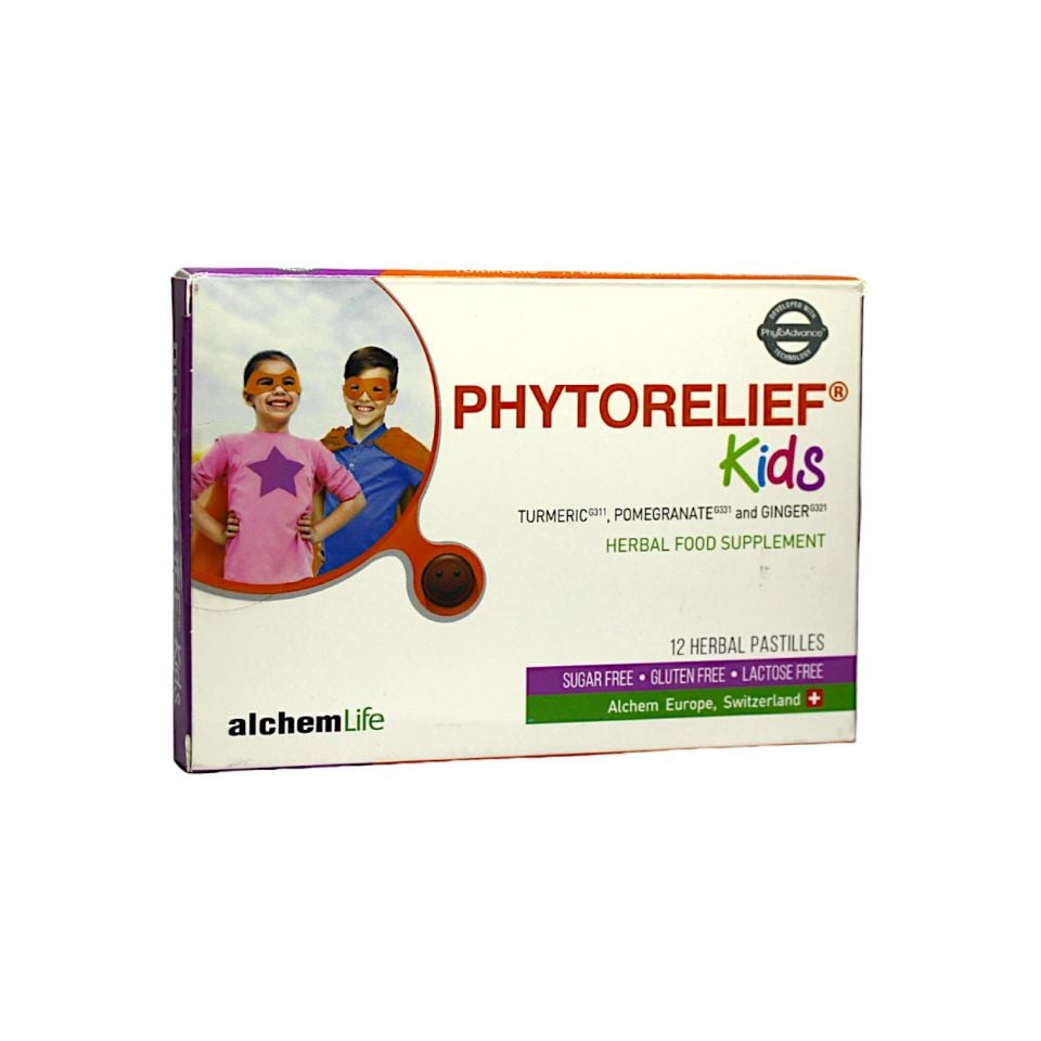 Phytorelief Kids Pastil 12 Adet