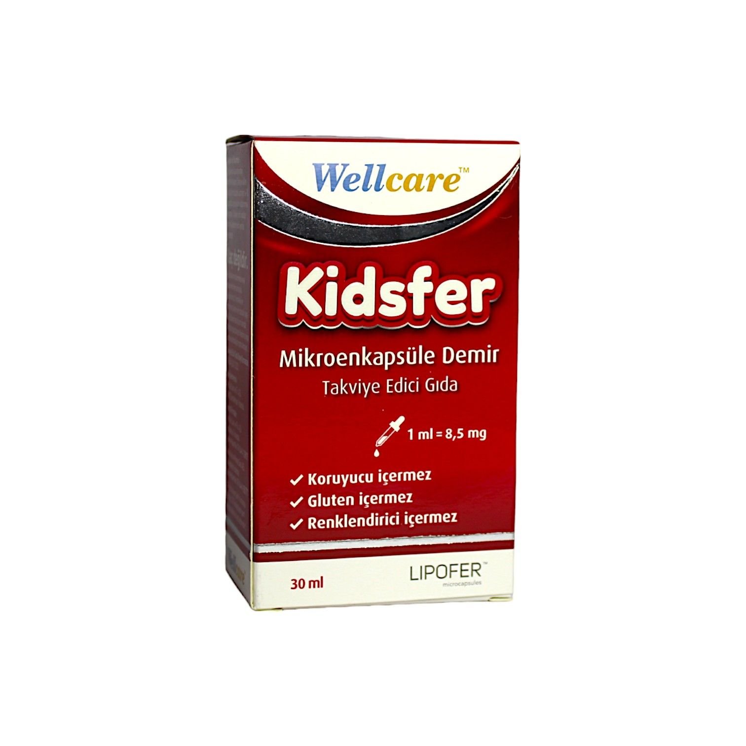 Wellcare Kidsfer Mikroenkapsüle Demir 30 ml