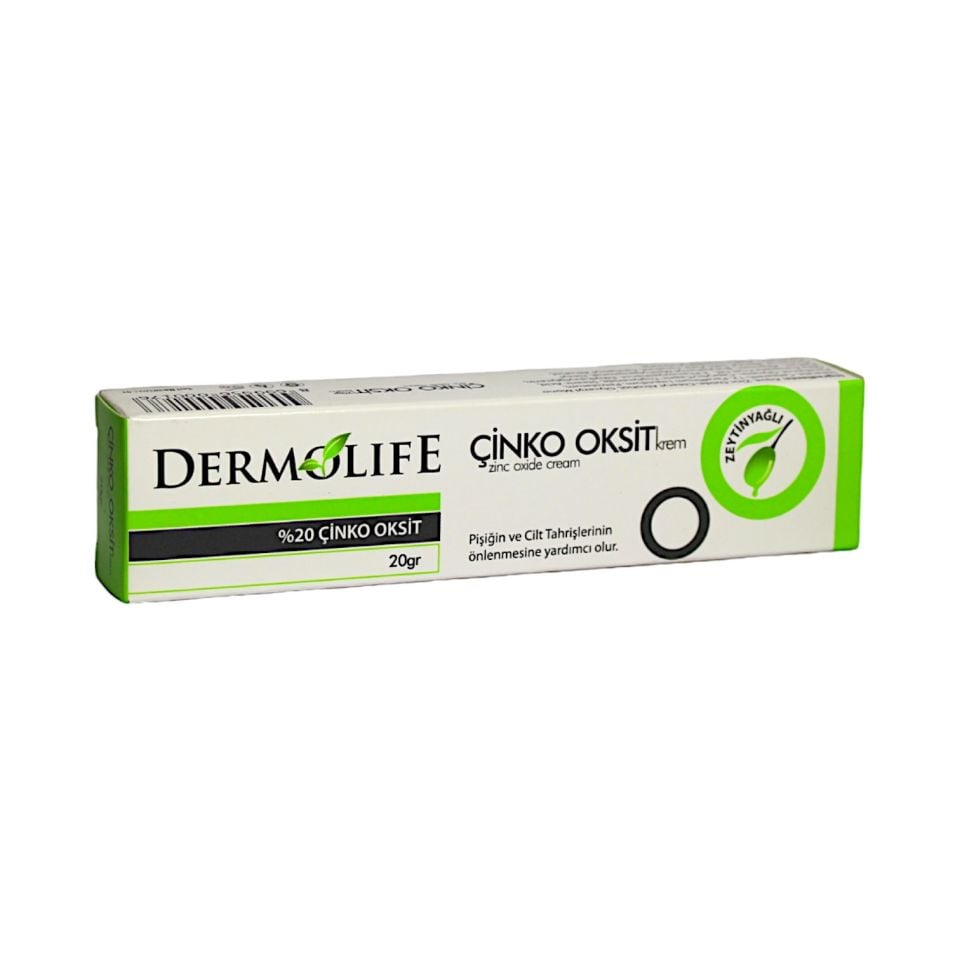 Dermolife %20 Çinko Oksit Krem 20 gr