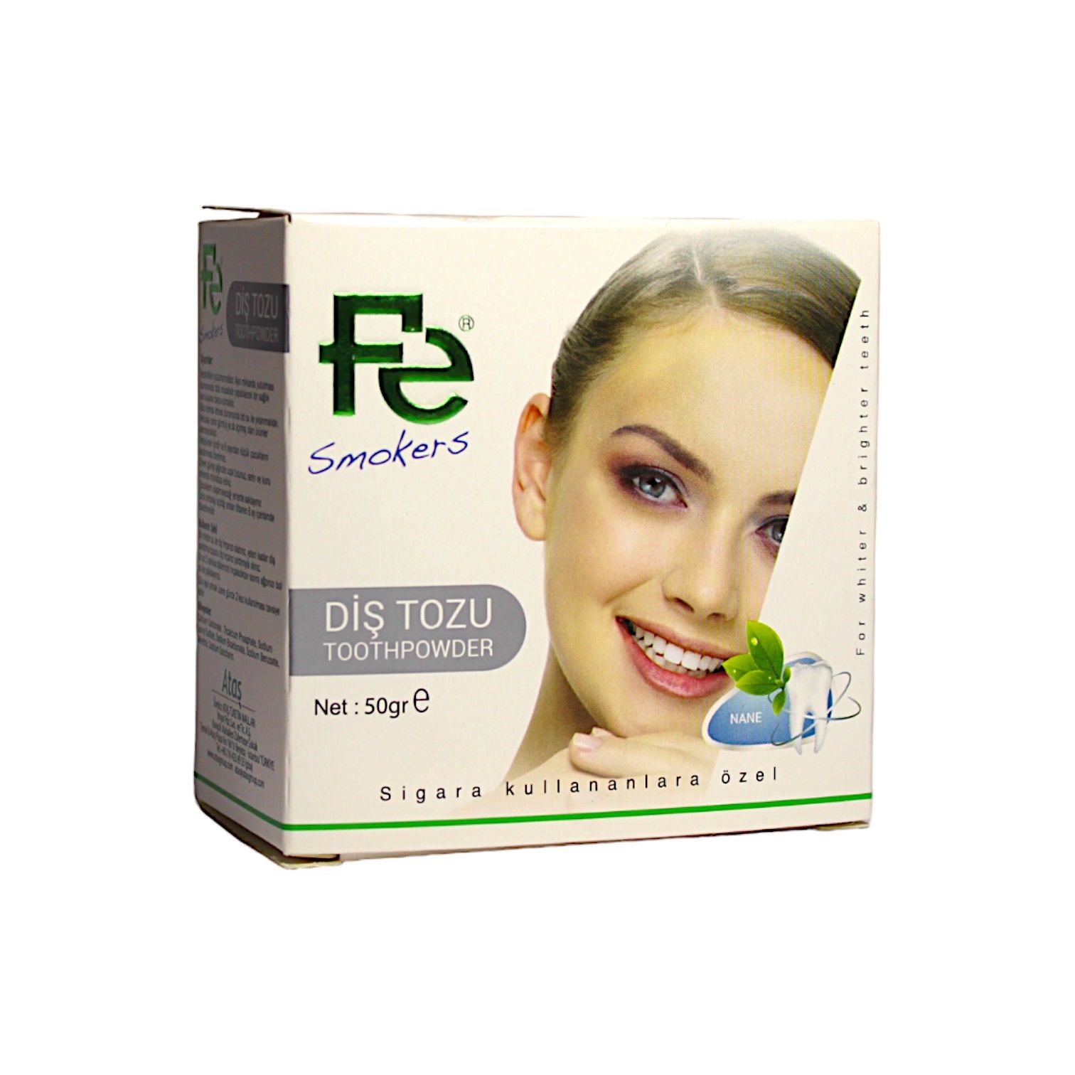 FE Diş Tozu Naneli Sigara İçenler İçin 50 gr