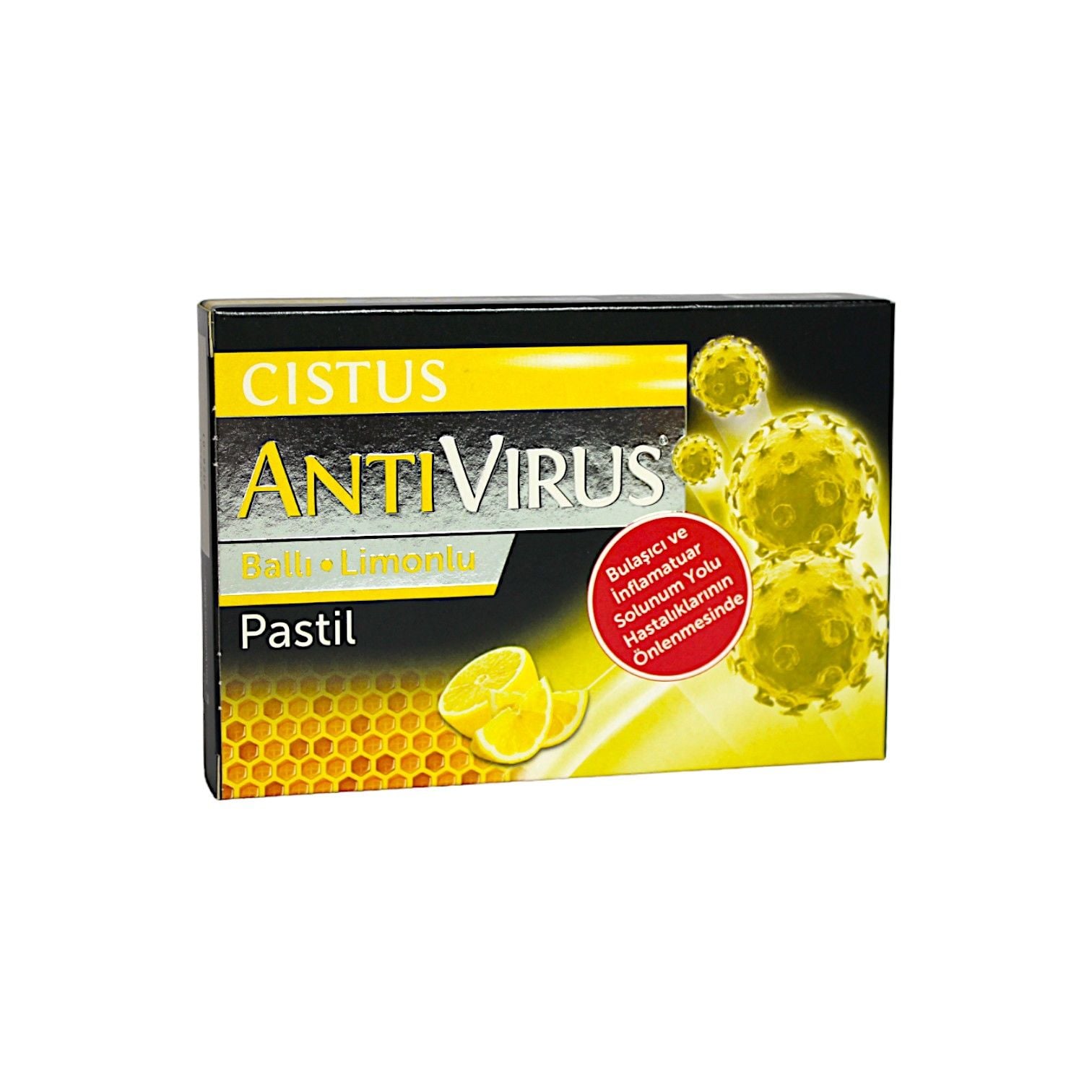 Cistus Antivirüs Ballı-Limonlu 10 Pastil