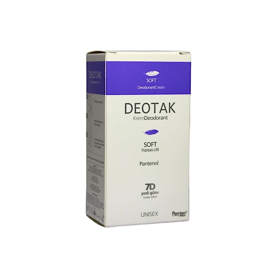 Deotak Krem Deodorant Soft Mor 35 ml